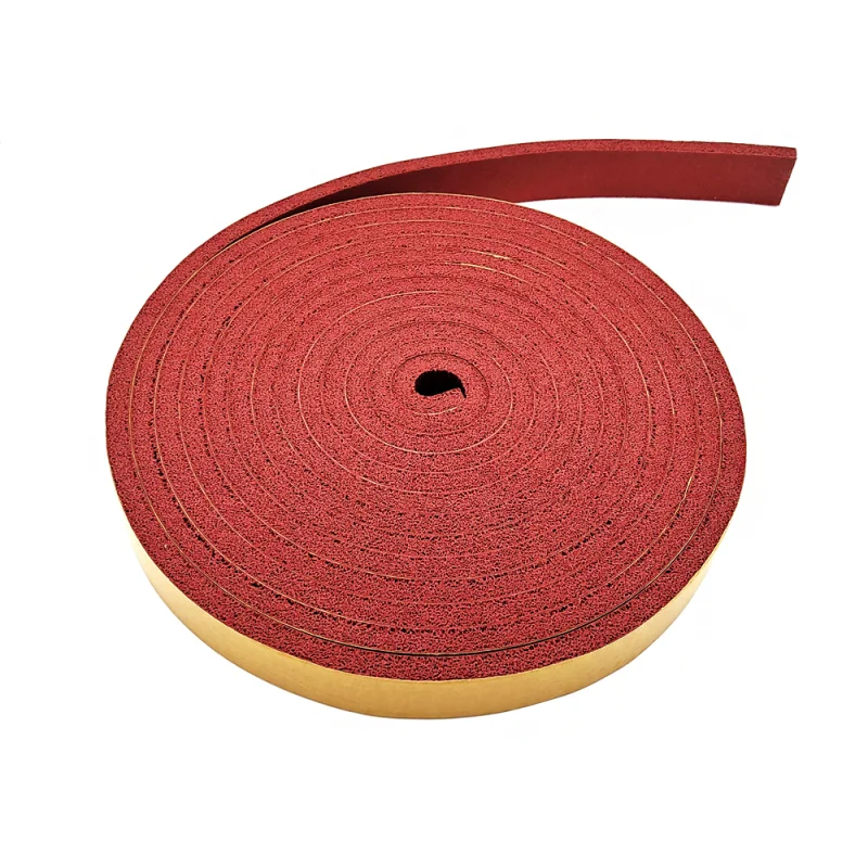 Clamping bar rubber (red) 6x20 glue-based for CNC panel saws CNC