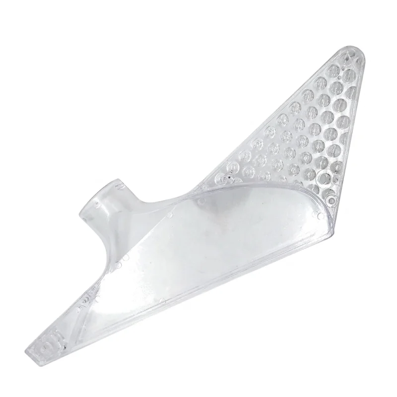 Transparent protective cap for panel saws