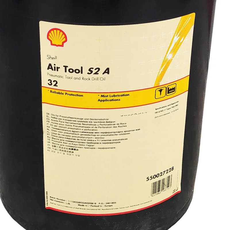 Pneumatic oil Shell Oil S2 A32 1L