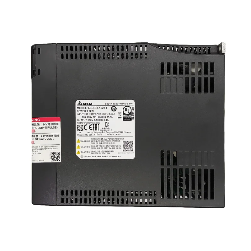 Servo drive ASD-B3-1521-F 62030020043 CNC drilling machine
