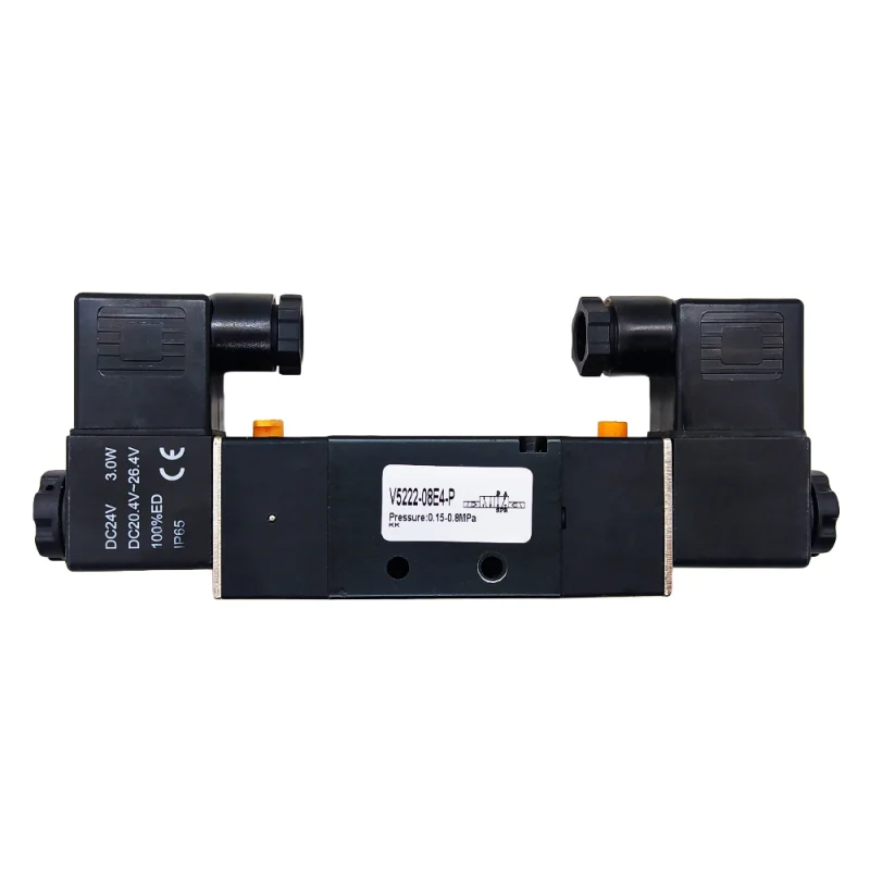 Solenoid valve V5222-08E4-P for CNC drilling machine