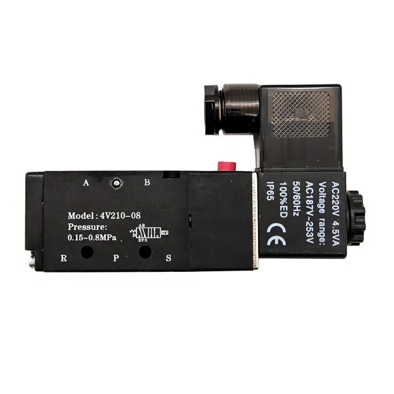 Solenoid valve 4V210-08 for edge banding machines