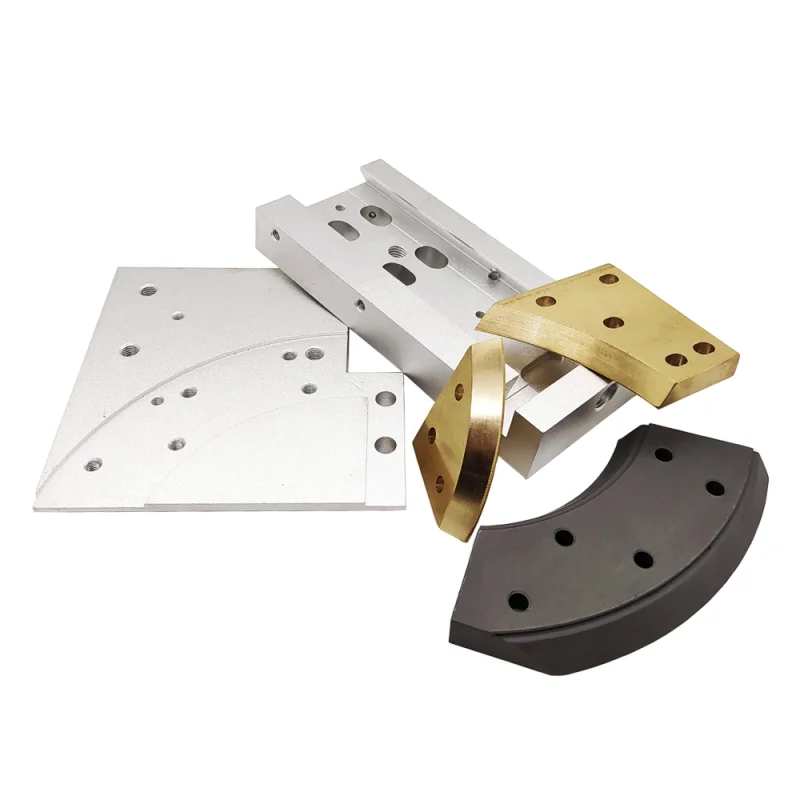 Inclined trimmer platform for edge banding machine