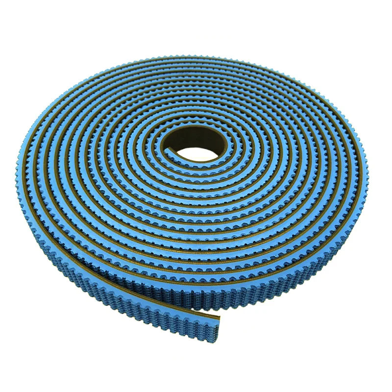 Clamping bar rubber blue 8x20 for CNC panel saws