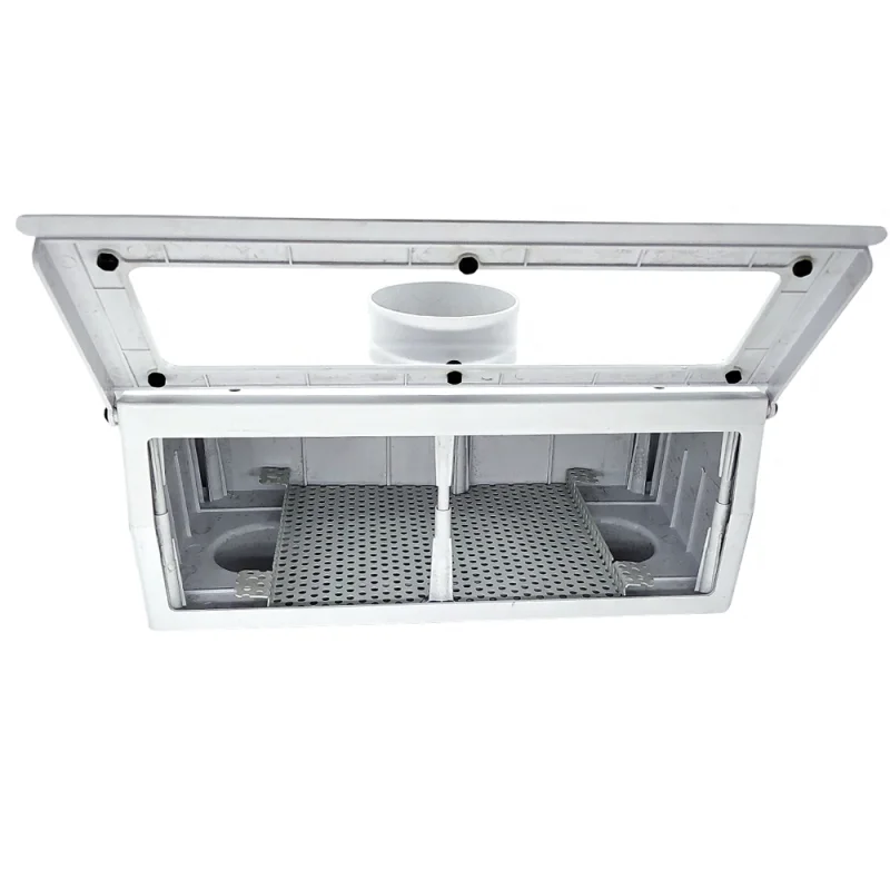 Dust extraction unit for scraper edge banding machines
