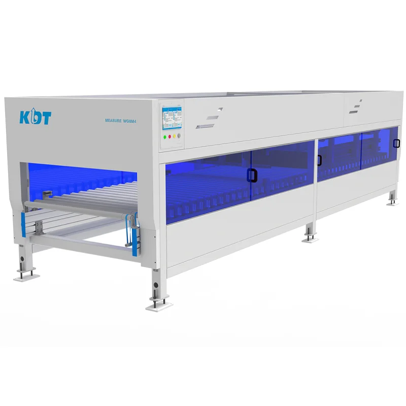 Automatic machine for measuring the dimensions of parts before packaging WG8M4