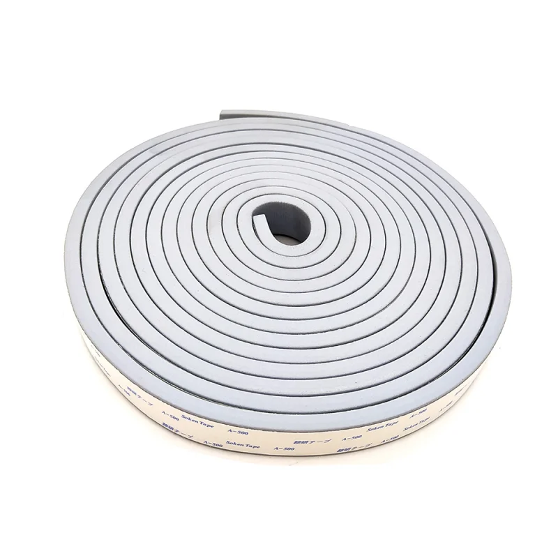 Clamping beam rubber gray 6x20 glue-based for CNC panel saws