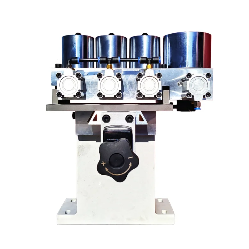 Clamp assembly for edge banding machines